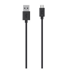 Кабель Belkin Mixit USB - MicroUSB, 1.2 м Black (F2CU012bt04-BLK)