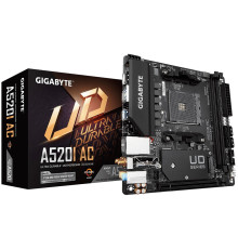 Материнська плата Gigabyte A520I AC Socket AM4