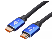 Кабель Atcom HDMI - HDMI V 2.1 (M/M), 2 м, Black/Blue (88888)