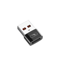 Перехідник SkyDolphin OT08 Mini USB Type-C - USB (F/M) Black (ADPT-00031)
