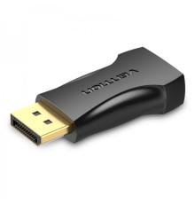 Адаптер Vention DisplayPort - HDMI V 2.0 (M/F), черный (HBPB0)