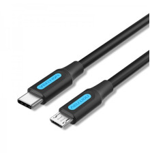 Кабель Vention micro USB - USB Type-C (M/M), 0.5 м, Black (COVBD)