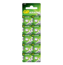 Батарейка GP Batteries LR41 1.5B Alkaline 10шт (GP192F-2C10)