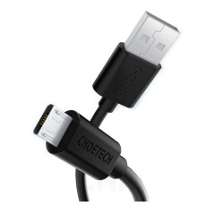 Кабель Choetech USB - micro USB (M/M), 1.2 м, Black (AB003)