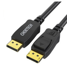 Кабель Choetech DisplayPort - DisplayPort (M/M), 2 м, Black (XDD01-BK)