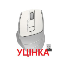 Миша бездротова A4Tech FG30S Grey/White USB