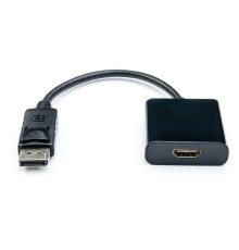 Перехідник Atcom DisplayPort - HDMI (M/F), 0.1 м, Black (16852)