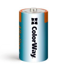 Батарейка ColorWay Alkaline Power D/LR20 BL 2шт