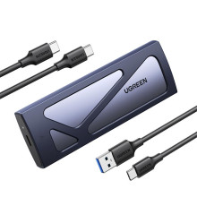 Зовнішня кишеня Ugreen для SSD M.2 (NVMe) M-Key 3.1 Gen2 CM578 Gray (90541)