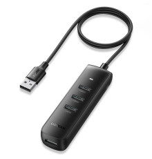 Концентратор USB 3.2 Ugreen CM416 4xUSB 3.2, Black (80657)