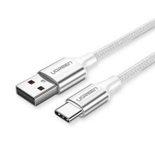 Кабель Ugreen US288 USB - USB Type-C (M/M), 1 м, White (60131)