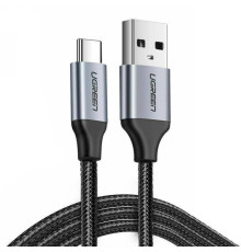Кабель Ugreen US288 USB - USB Type-C (M/M), 1.5 м, Black (60127)
