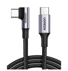 Кабель Ugreen US334 USB-C - USB-C, 2м, Black (70645)