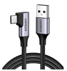 Кабель Ugreen US385 USB - USB-C, 1м, Black (20299)
