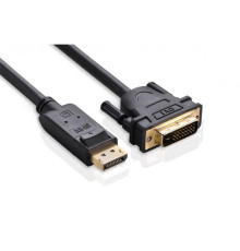 Кабель Ugreen DP103 DisplayPort - DVI (M/M), 2 м, Black (10221)