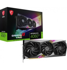 Видеокарта GF RTX 4060 Ti 8GB GDDR6 Gaming X Trio MSI (GeForce RTX 4060 Ti GAMING X TRIO 8G)