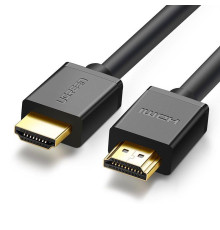 Кабель Ugreen HD104 HDMI - HDMI V2.0 (M/M), 3 м, Black (10108)