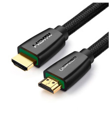 Кабель Ugreen HD118 HDMI - HDMI V 2.0 (M/M), 1 м, Black (40408)