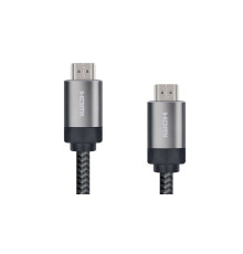 Кабель REAL-EL Premium HDMI - HDMI V 2.0 (M/M), 1 м, Grey (EL123500045)