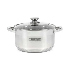 Каструля з кришкою Holmer CR-12560-SS