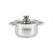 Каструля з кришкою Holmer CR-12527-SS