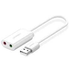 Звукова карта Ugreen US205 White (30143)