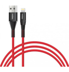 Кабель Intaleo CBRNYL1 USB - Lightning (M/M), 1.2 м, Red (1283126559471)