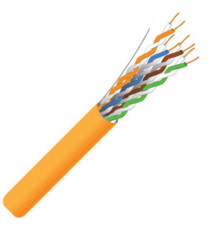 Кабель для внутренней прокладки FinMark FTP Cat.5e, 4P 24AWG LSZH, 305м, Orange Pull Box (262042)