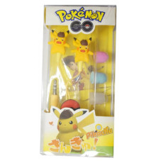 Наушники Optima Mp3 Pokemon Go "Pikachu Surprised with Pokeball" Yellow (OPT-HF-PKCH3)
