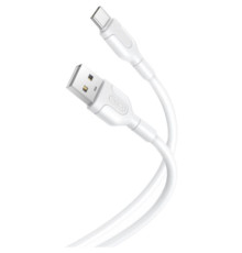 Кабель XO NB212 USB - USB Type-C (M/M), 2.1 A, 1 м, White (XO-NB212c-WH)