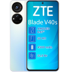 Смартфон ZTE V40s 6/128GB Dual Sim Blue