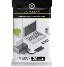 Вологі серветки для оргтехніки XoKo XO-Clean 20 шт (XO-Clean-20)