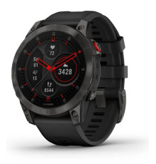 Смарт-годинник Garmin Epix 2 Sapphire Black/Titanium DLC with Black Band (010-02582-18)