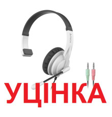 Моногарнітура A4Tech HS-11 Black + White