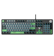 Клавіатура Aula Mechanical F2088 PRO Black/Gray, plus 9 Green keys KRGD blue (6948391234892)