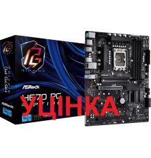 Материнська плата ASRock H670 PG Riptide Socket 1700