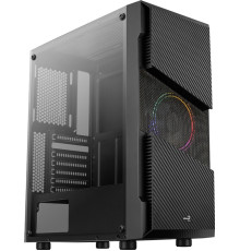 Корпус AeroCool Menace Saturn FRGB-G-BK-v1 (ACCM-PV20013.11) Black без БЖ