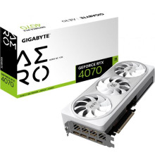 Відеокарта GF RTX 4070 12GB GDDR6X Aero OC Gigabyte (GV-N4070AERO OC-12GD)