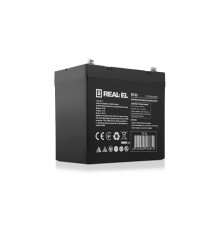 Акумуляторна батарея REAL-EL 12V 55AH (EL122220002) AGM