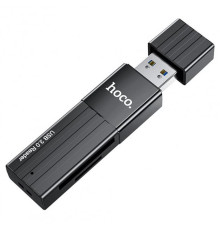 Кардрідер USB3.0 Hoco HB20 Black (HB20U3)