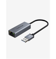 Мережевий адаптер Cabletime USB 100Mbps Ethernet, 0.15m,Space Grey (CB52G)