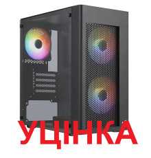 Корпус AeroCool Hexform-G-BK-v2 (ACCX-PV38002.11) Black + БЖ VX Plus 500 500W