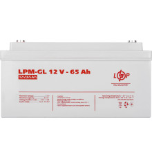 Аккумуляторная батарея LogicPower 12V 65AH (LPM-GL 12 - 65 AH) GEL