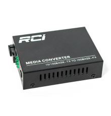 Медиаконвертер RCI RCI902W-FE-20-T (10/100Base-TX/100Base-FX, TX 1310 нм / RX 1550 нм, SC, 20 км)