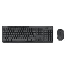 Комплект (клавіатура, мишка) бездротовий Logitech MK370 Black USB (L920-012077)