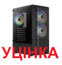Корпус AeroCool Quantum Mesh-G-BK-v2 (ACCM-PV31033.11) Black без БП У1