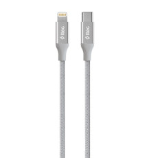 Кабель Ttec AlumiCable USB Type-C - Lightning (M/M), 1.5 м, Silver (2DK41G)