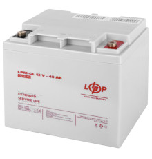 Аккумуляторная батарея LogicPower 12V 45AH (LPM-GL 12 - 45 AH) GEL