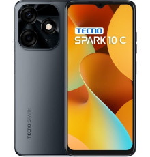 Смартфон Tecno Spark 10C (KI5k) 4/128GB Dual Sim Meta Black (4895180798153)