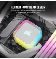 Система водяного охолодження Corsair iCUE H150i RGB Elite Liquid CPU Cooler White (CW-9060079-WW)